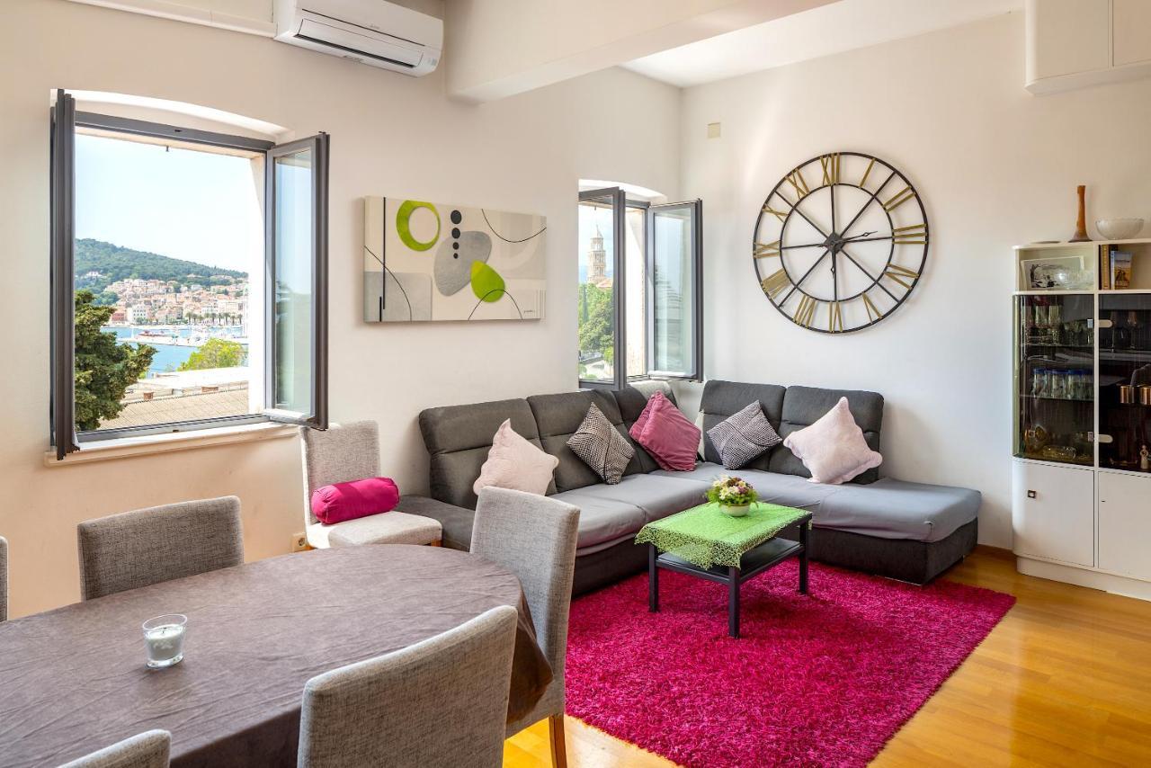 Luxury Apartment Olavia Rooftop Terrace & Seaview Split Exteriör bild