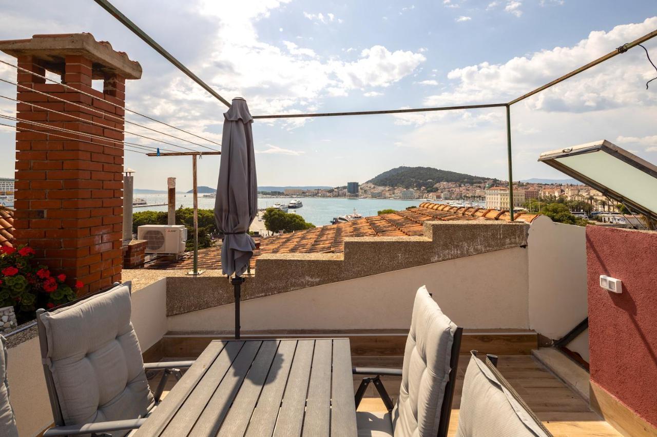 Luxury Apartment Olavia Rooftop Terrace & Seaview Split Exteriör bild