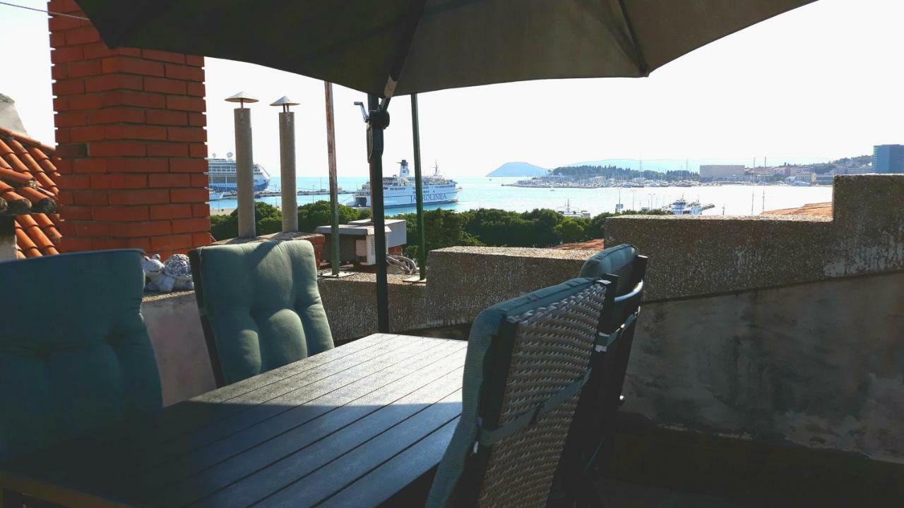 Luxury Apartment Olavia Rooftop Terrace & Seaview Split Exteriör bild